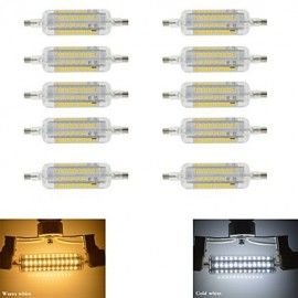 10W R7S LED Maislampen T 120 SMD 2835 800 lm Warmweiß Kaltweiß Dekorativ Wasserdicht V 10 Stück