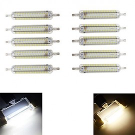 10W R7S LED Maislampen T 152 SMD 4014 800 lm Warmweiß Kaltweiß Dekorativ Wasserdicht V 10 Stück