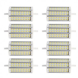 15 W R7S Röhrenlampen J118 48 SMD 5730 Warm Kaltweiß für Flutlicht AC110V 220V (8 Stück)