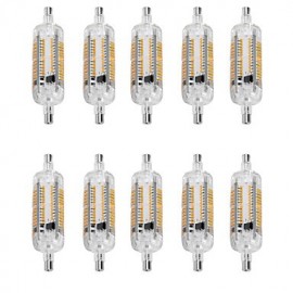 5W R7S LED Maislampen T 104 SMD 3014 800 lm Warmweiß Kaltweiß Dekorativ Wasserdicht V 10 Stück