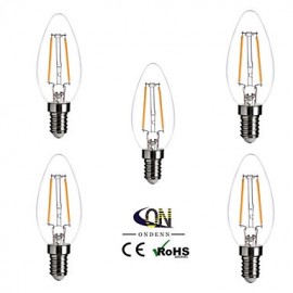 E14 2 W 2 COB 200 LM 2800 3200 K K Warmweiß A Dimmbare Kerzenlampen V