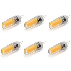 W LED G4 Bi Pin Kristallbirne High Light COB SMD 360 Abstrahlwinkel 220 V – 240 V AC (6 Stück)