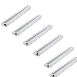 6er Pack T5 LED Röhrenlicht 1 Fuß 4 W warmweiß kaltweiß Ersatzlampe für Leuchtstoffröhre