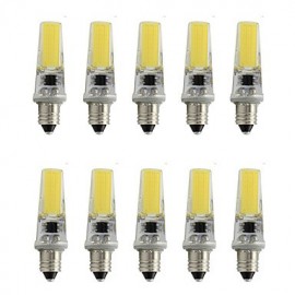 Dimmbarer E11 Mini Silica Gel Spot 2508 COB SMD 350Lm AC220V 240V Warmweiß Kaltweiß (10 Stück)