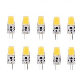 2W G4 LED Maiskolben T 1 COB 1508 220 240 lm Warmweiß AC DC 12 V 10 Stk