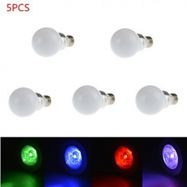 Stück 3 W E27 RGB LED Glühbirne LED Spotlicht mit Fernbedienung (85 265 V)