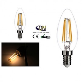 E14 4 W 4 COB 400 LM 2800 3200 K K Warmweiß A Dimmbare Kerzenlampen V