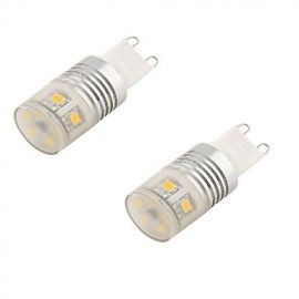 STÜCKE G9 3 Watt SMD 11*2835 Kaltweiß LED Dekorative Lichter AC85 265