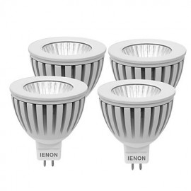 Stk. 3W GU5.3 LED Strahler MR16 1 COB 240 270 lm Warmweiß Kaltweiß Dekorativ DC 12 AC 12 V