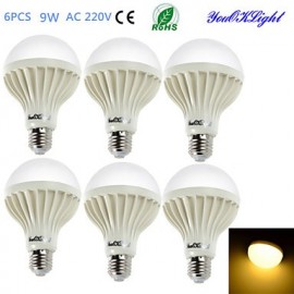 Stück E27 9 W 15 * SMD5630 700 lm 3000 K Warmweißes Licht LED Energiesparlampen (AC 220 V)