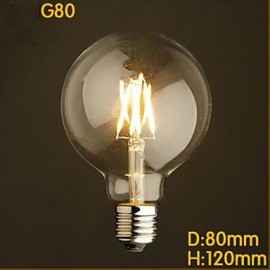 G80LED 4 W 2300 K Warmgelb 2700 K Warmweiß Energiesparlampen zum Stromsparen