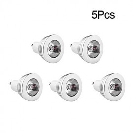 3W GU10 LED Strahler 1 High Power LED 150 lm RGB V 5 Stk