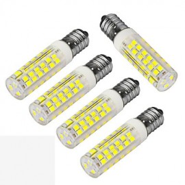 Stück Los E14 5W LED Maisbirne Warmweiß Kaltweiß 480lm 75 2835 SMD (AC 220V)