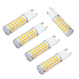 Stück Los G9 5W LED Maisbirne Warmweiß Kaltweiß 480lm 75 2835 SMD (AC 220V)