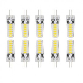 4W G4 LED Bi Pin Lampen T 12 SMD 5730 280 lm Warmweiß Kaltweiß Wasserdicht DC 12 V 10 Stk