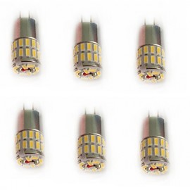 STÜCKE G4 36LED SMD3014 2 5 W 110 120LM Warmweiß Weiß Naturweiß Dekorative DC12V LED Bi pin Lichter