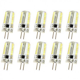 10 PCS 5W G4 Dekoration Licht T 64LED SMD 3014 380LM lm Warm Weiß Kalt Weiß Dimmbar AC110V 220 V