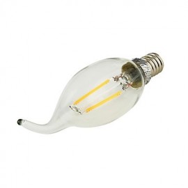 E14 LED Kerzenlicht C35 2 COB 180 lm Warmweiß Dekorativ V