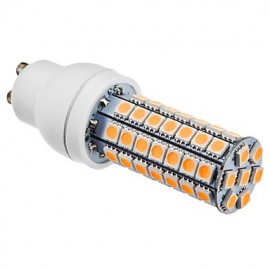 GU10 6 W 63 x 5050 SMD 510–550 lm 3000–3500 K warmweißes Licht LED Maisbirne (220–240 V)