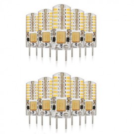 10 STÜCKE G4 48LED SMD3014 140 160LM AC110V 220V Warmweiß Weiß Naturweiß Dekorative wasserdichte LED Bi Pin Leuchten