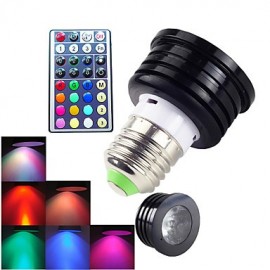 Stück E26 E27 4W Hochleistungs LED dimmbar 32 Tasten ferngesteuert dekorativer RGB LED Strahler V