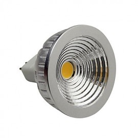 5W GU5.3(MR16) LED Strahler 1 COB 400 450LM lm Warmweiß Dimmbar DC 12 V