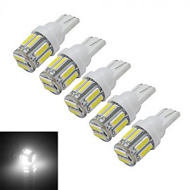 Stück T10 3 W 10 x 7020 SMD 210 LM 6000–6500 K Kaltweiß LED Autolicht (DC 12 V)