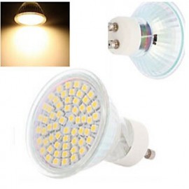 Stück GU10 4 W 60LED SMD 3528 300 560 LM 2800 3500 6000 6500 K Warmweiß Kaltweiß Spot Lichter V