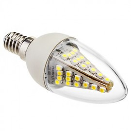 3W E14 LED Kerzenlichter C35 48 SMD 5050 230 lm Kaltweiß Dekorativ V