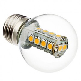 3W E26 E27 LED Globelampe G45 18 SMD 5050 230 lm Warmweiß