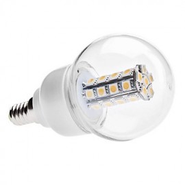 6W E14 LED Globe Birnen G60 30 SMD 5050 450 lm Warmweiß