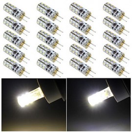 10 Stück G4 3W 24X SMD 3014 1200LM 2800 3500 6000 6500K Warmweiß Kaltweiß Bi Pin Leuchten DC 12V