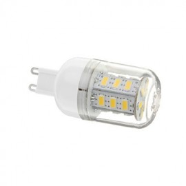 5W G9 LED Maislampen T 24 SMD 5730 12OO lm Warmweiß