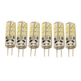 6 Stück G4 1 5 W 24 * SMD3014 90 lm Warmweiß Kaltweiß LED Maisbirnen (DC12V)