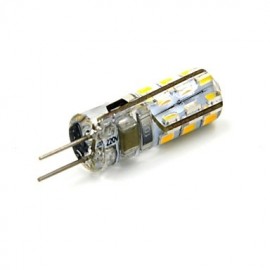 2W G4 LED Zweistiftlampen 24 SMD 3014 90~110 lm Warmweiß DC 12