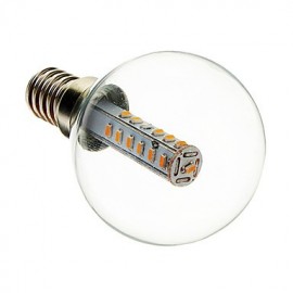 3W E14 LED Globe Glühbirnen G45 25 SMD 3014 180 210 lm Warmweiß Dekorativ