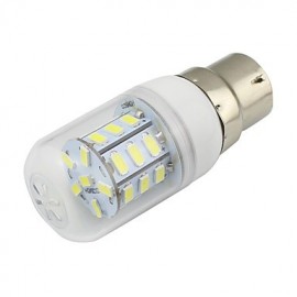 B22 4W LED Maiskolbenlampe SMD 5730 DC AC12 24V oder AC220V 360 Grad Kalt Warmweiß (1 Stück)