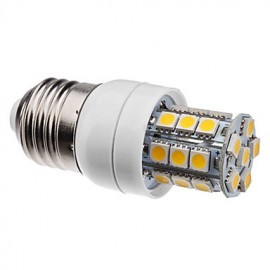 4W E26 E27 LED Maiskolben 27 SMD 5050 300 lm Warmweiß