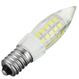 E14 5 W 400 lm 6000 K 44 SMD 2835 LED Glühbirne kaltweiß (Wechselstrom 220–240 V)