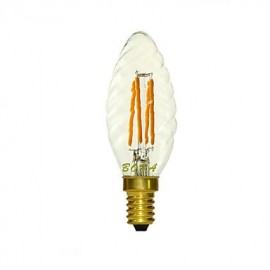 E14 2200K 3000K 150 260Lm 220V 3W 4LED Dimmbare Retro Imitation Wolfram Filament LED Kerzenlicht