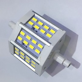 R7S 78mm 24x 5730SMD 6W Warmweiß Kaltweiß 600LM 220Beam Horizontale Stecker Lichter Flutlicht AC85 265V