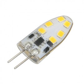 G4 Silikondichtung 3 W 200 lm 3500 K 6500 K 12 x SMD 2835 LED Warm Kaltweiß Glühbirne Lampe (AC DC 12 V)