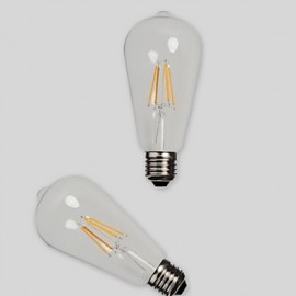 ST64 4W E27 LED Edison LED Wolframlampe