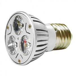 MR16 3 W 1 W * 3 LEDs 270–300 lm Warmweiß Weißlicht LED Spotlampe (AC 100–220 V)