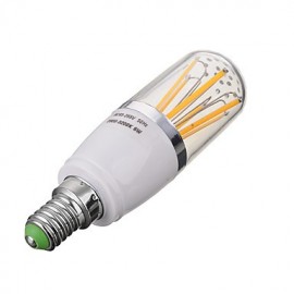 E14 6 W 600 lm 6 x COB Warmweiß Kaltweiß LED Filamentbirne (V)