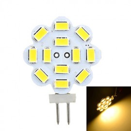 G4 3W 12 SMD 5730 300lm 3500k 6500k Warm Kaltweiß LED Lampe (AC 12V)