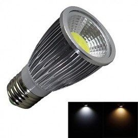 Dimmbare E27 7 W 1 x COB 600 lm 3000–3200 K 6000–6500 K Warmweiß Kaltweiß LED Spotlichter (AC 100–240 V)