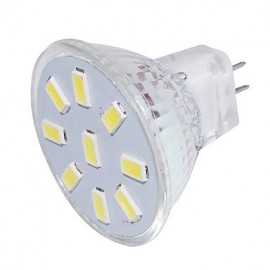 MR11 2W Warmweiß Weiß 3000K 6000K 150lm 9 SMD5733 LED Strahler (AC DC12V)