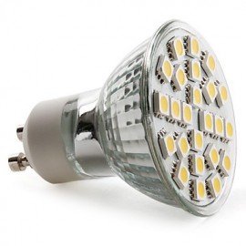 GU10 LED Strahler MR16 24 SMD 5050 150lm Warmweiß