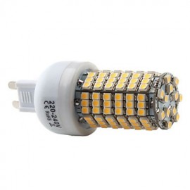 7W G9 LED Maiskolben T 138 SMD 3528 450 lm Warmweiß